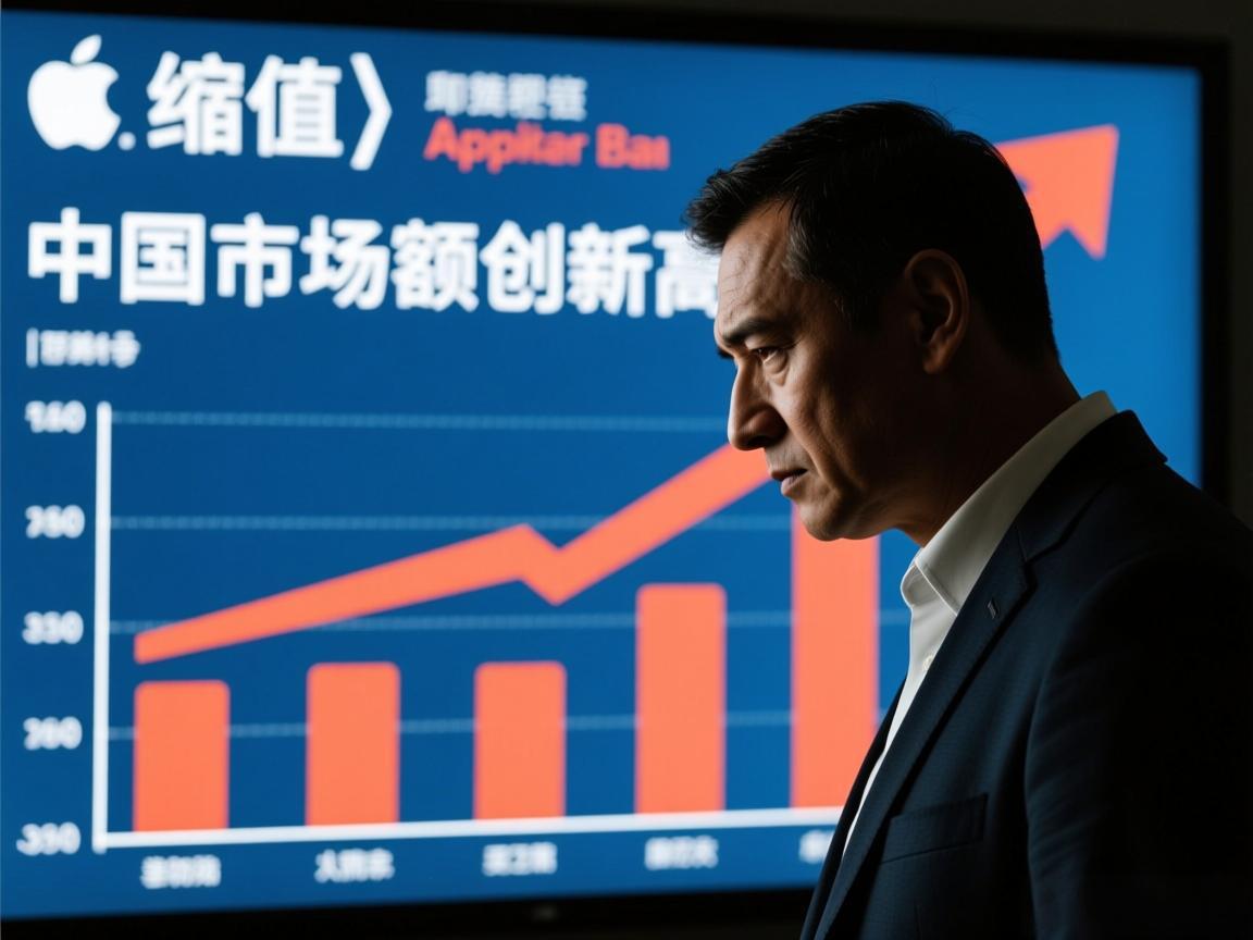 苹果市值缩水引担忧 中国市场份额创新高
