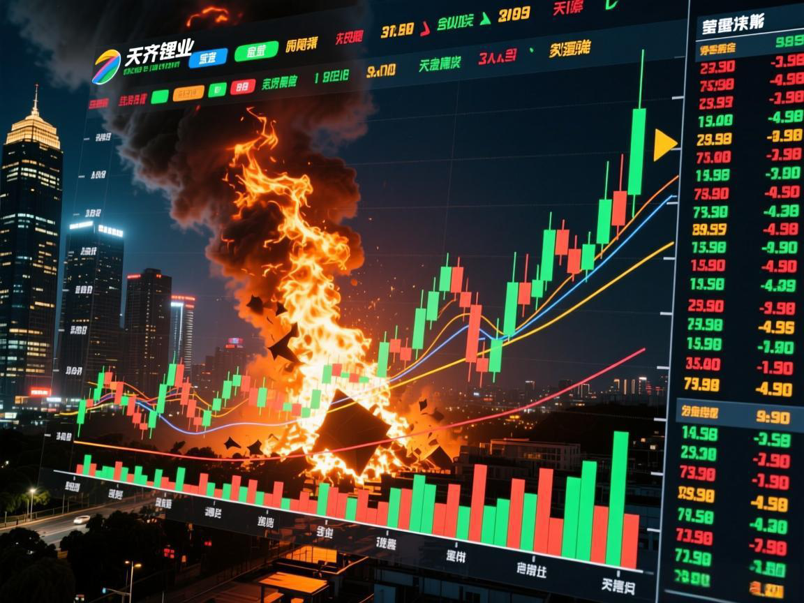 A股因应莹点评天齐锂业大跌